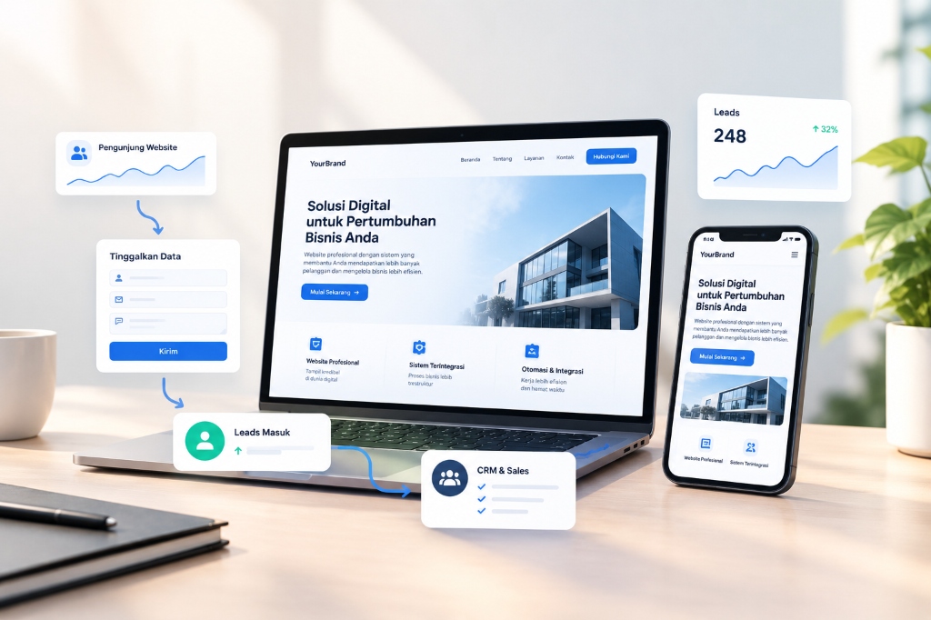 Website Business Solution: Strategic Lead-Generating Websites — Professional Business Website Development, Company Profile, Landing Page, SEO & WhatsApp Lead Capture | Scalavia Digital Solutions